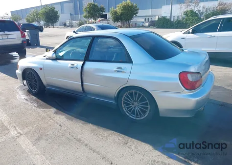 2003 Subaru Impreza Wrx from USA, damaged, VIN JF1GD29603G512722